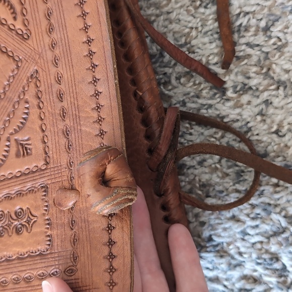 Genuine Leather Bag From Spain - Picture 3 of 8